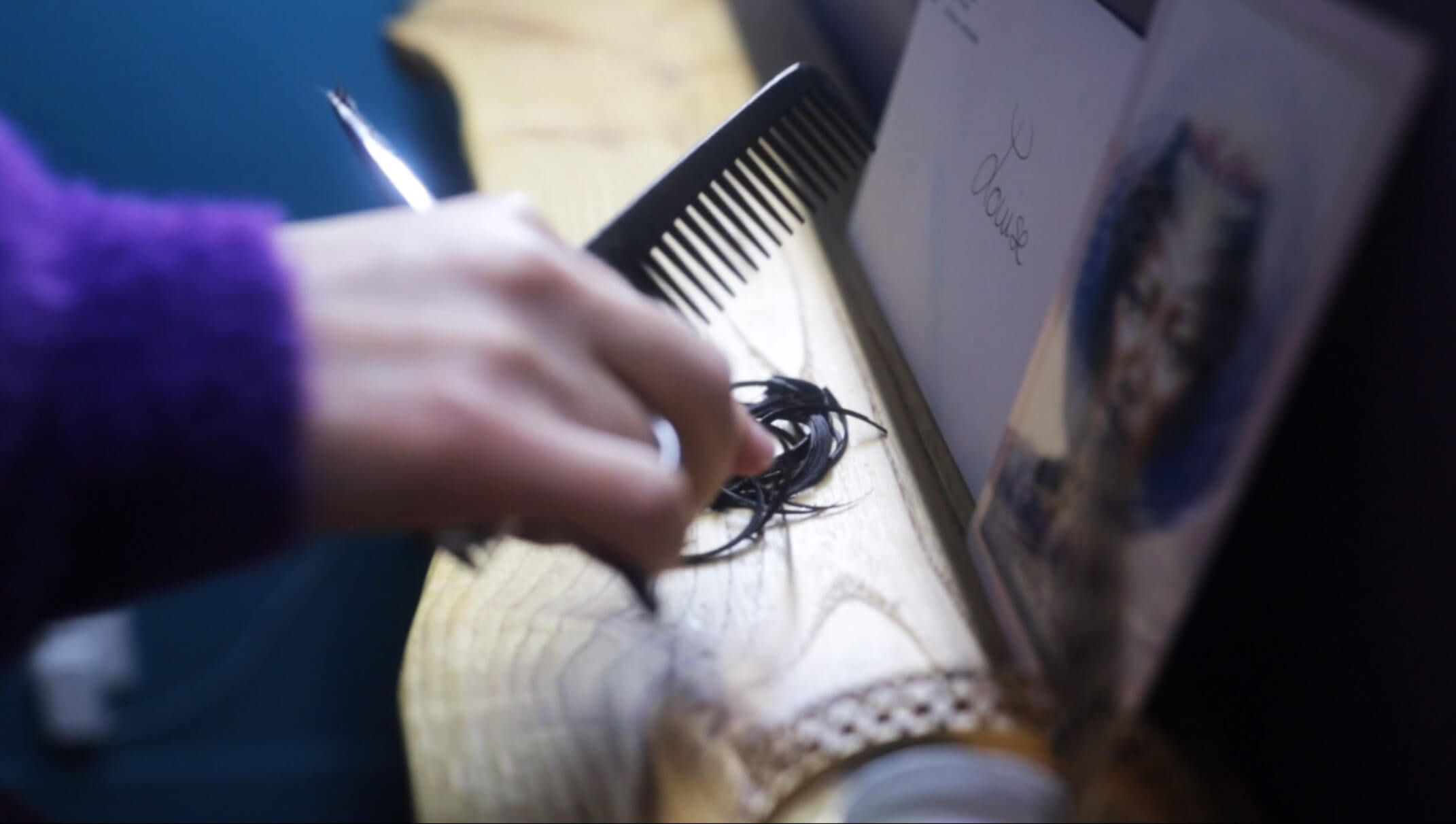 cheveux d'une coupe holistique
