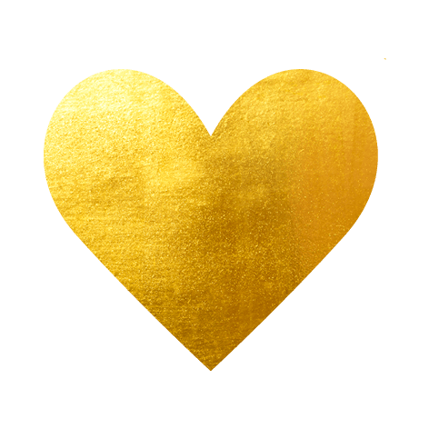cœur en or